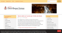 Desktop Screenshot of comune.borgaro-torinese.to.it